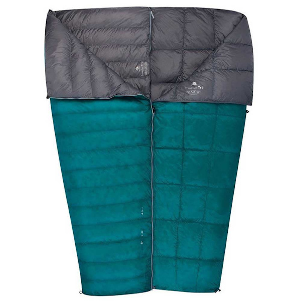 Sea To Summit Sovsäck Traveller Tr Ii Blå Regular / Left Zipper