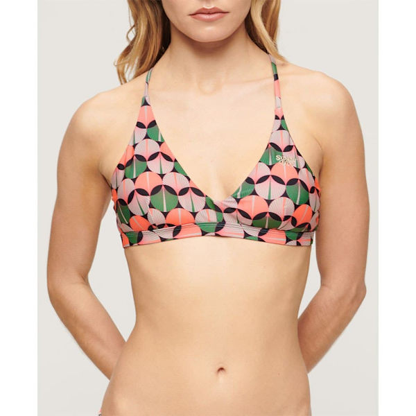 Superdry Cross Backtriangle Bikinitopp Flerfärgad M Kvinna