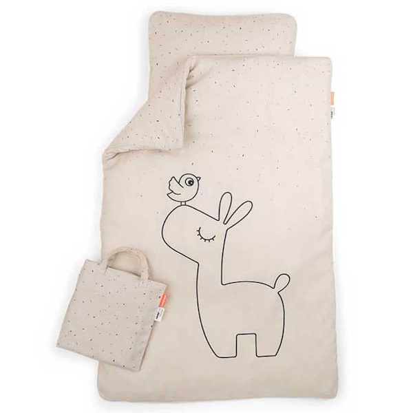 Done By Deer Sängkläder Junior Int Gots Lalee Beige