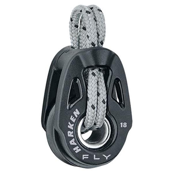 Harken Remskive Carbo Fly 18 Mm Sort