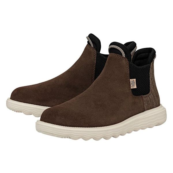 Hey Dude Branson Suede Sko Brun EU 40 Kvinde