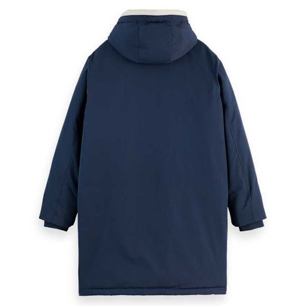 Scotch & Soda Heritage Water Repellent Jacka Blå L Man