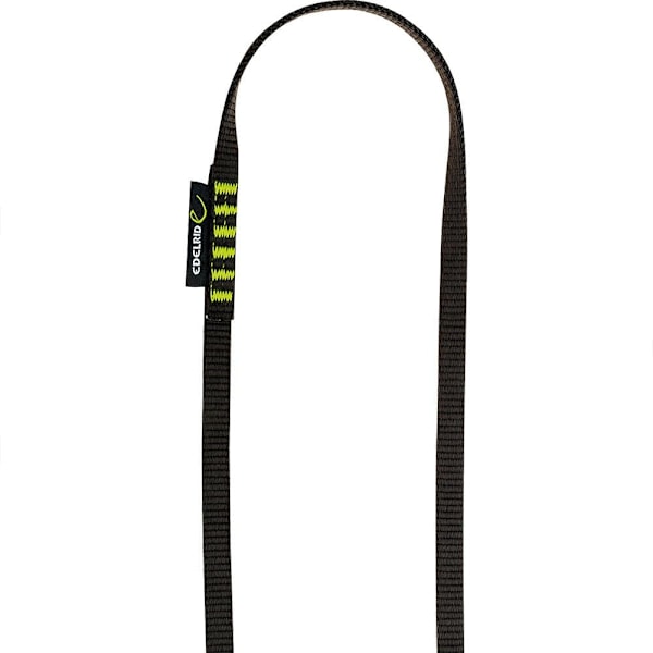 Edelrid Slynge Tech Web 12 Mm Sort,Gylden 240 cm