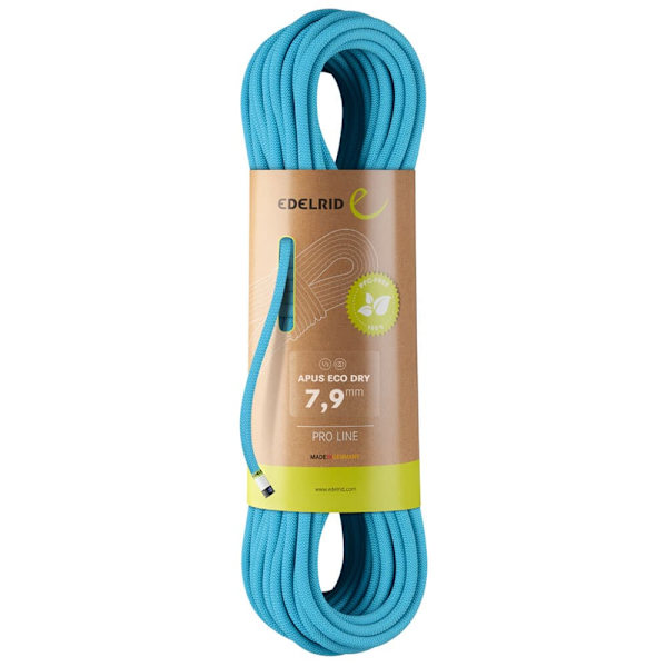 Edelrid Apus Eco Dry 7.9 Mm Köysi Sininen 70 m