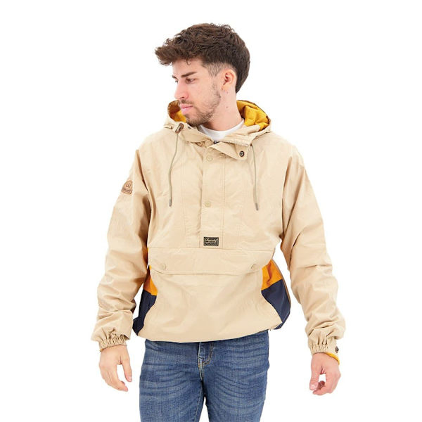Superdry Takki Mountain Overhead Beige L Mies