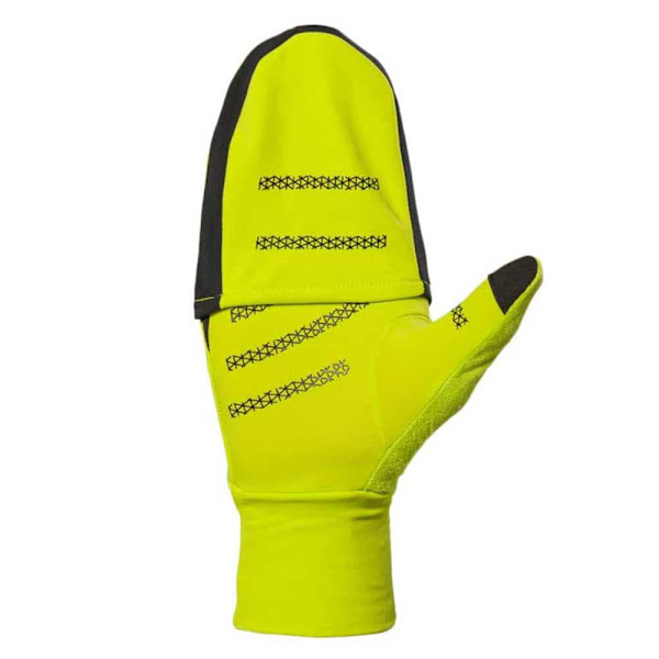 Nathan Handsker Hypernight Reflective Convertible Mitt Gul L Mand