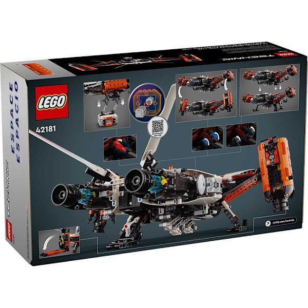 Lego Raskaan Kuorman Avaruusalus Rakennuspeli Vtol Lt81