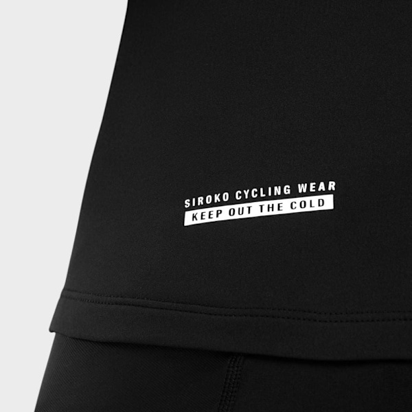 Siroko Bled Langærmet Baselayer Sort 2XL-3XL Mand