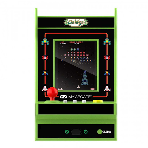 My Arcade Spel Nano Player Galaga 2 4.5´´ Retro Trösta