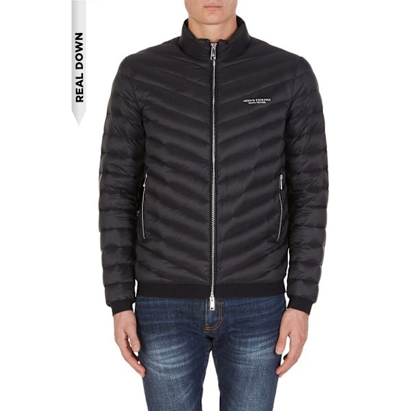 Armani Exchange Down Jacka Blå XS Man