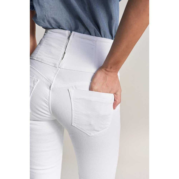 Salsa Jeans Jeans Diva Slim Slimming Hvid 31 / 32 Kvinde