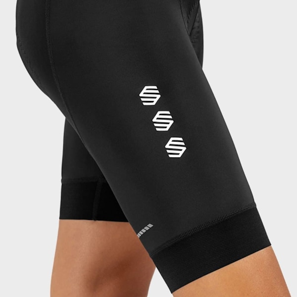 Siroko Haklappshorts Kaufmann Svart XL Kvinna