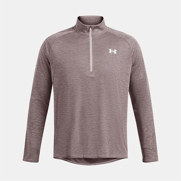 Under Armour Tech Textured Halv Dragkedja Långärmad T-shirt  S Man