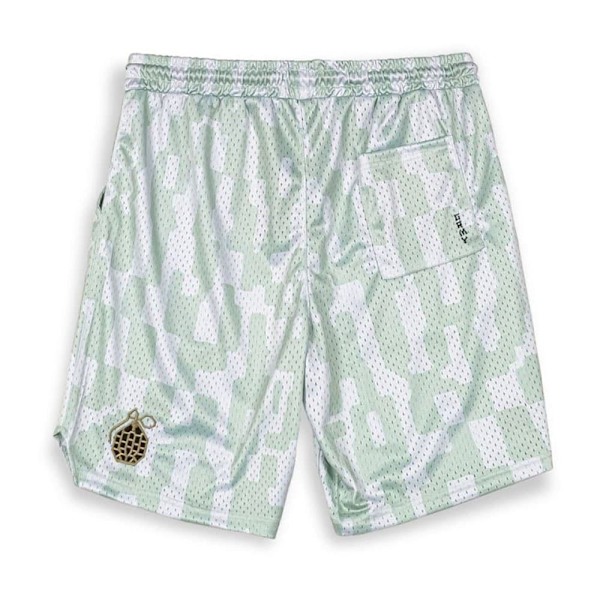 Grimey Lucky Dragon Basket Shorts Grönt XL Man
