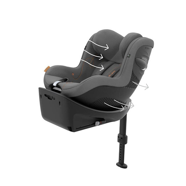 Cybex Sirona G I-size Babyautostol Grå
