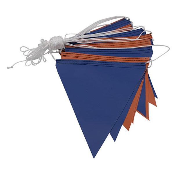 Softee Sæt Af Tilbage Svømmeflag Orange,Blå 12.5 m