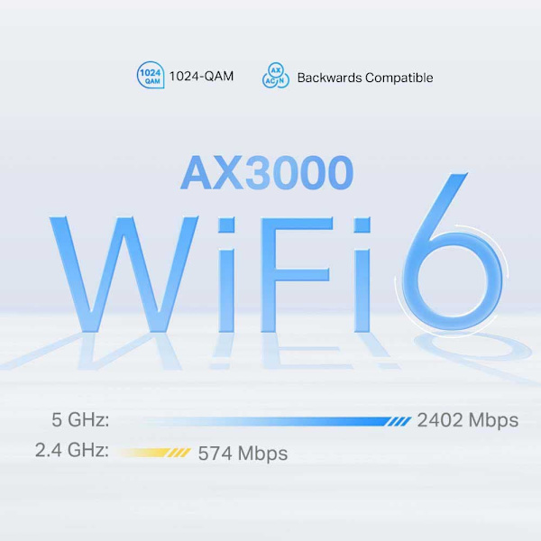 Tp-link Router 5g Ax3000 Whm Wifi Transparent