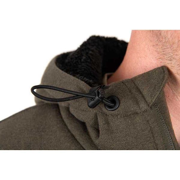 Fox International Collection Sherpa Sweatshirt Med Lynlås Grøn 2XL Mand