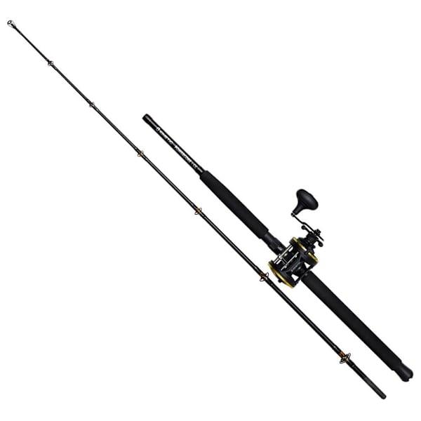 Kinetic Trolling Combo Powercore Cc 2 Afsnit Sort 2.02 m / 200-600 g