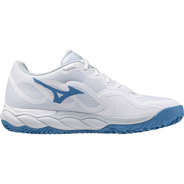 Mizuno Wave Enforce Court Cc Leraskor Vit EU 40 1/2 Kvinna
