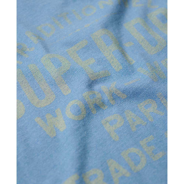 Superdry Indigo Workwear Cap Lyhythihainen T-paita Sininen M Nainen