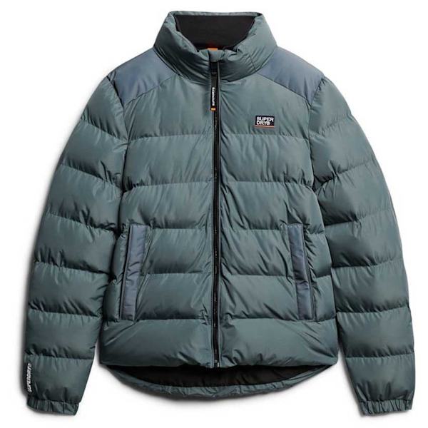 Superdry Sports Puffjacka Blå 2XL Man