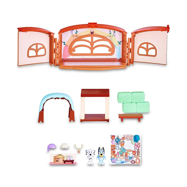 Bluey Figur School Playset Flerfärgad