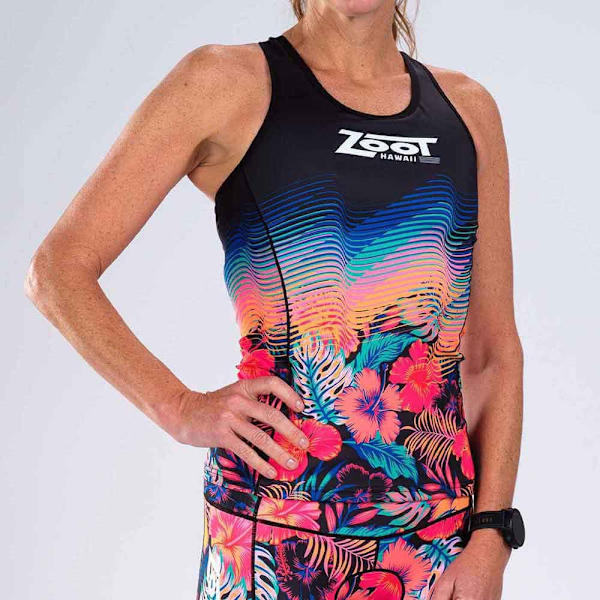 Zoot Ärmlös Trisuit Ltd Tri Racerback Flerfärgad XS Kvinna