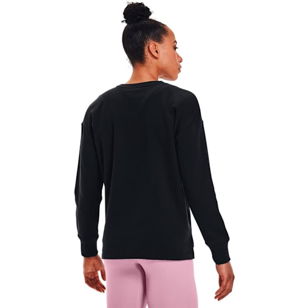 Under Armour Huppari Rival Fleece Oversize Crew Musta S Nainen