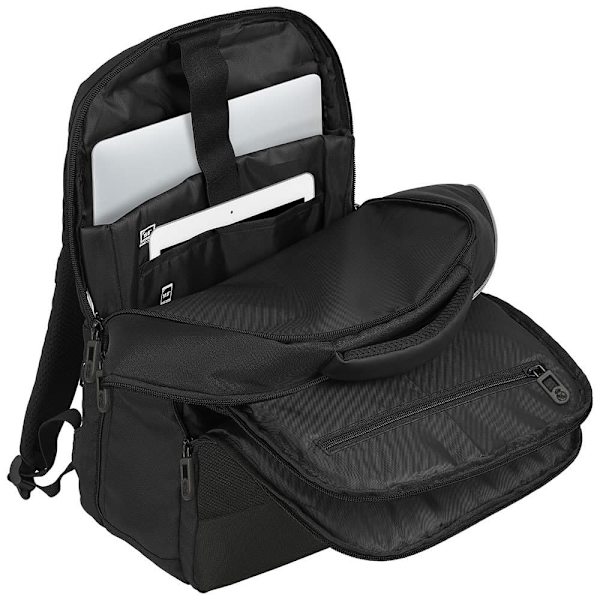 Safta Real Madrid Premium Backapck 15.6´´+tablet+usb Bärbar Dator Ryggsäck Svart