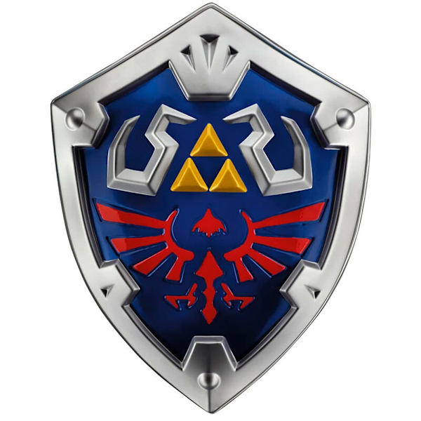Nintendo Merchandising Zelda Shield Hyliano Link Hopeinen