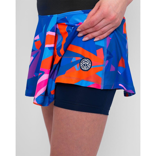 Bidi Badu Spike Printed Wavy Kjol  XL Kvinna