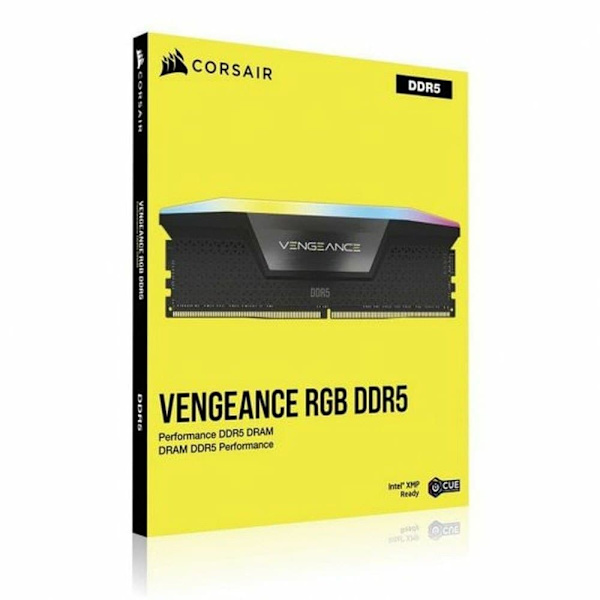 Corsair Hukommelse Ram Vengeance Rgb Cmh64gx5m2b6000c30 64gb 2x32gb Ddr5 6000mhz