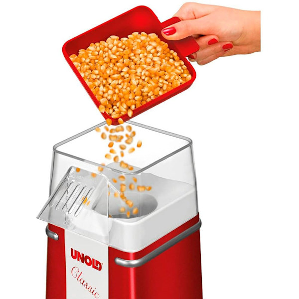 Unold Popcorn Makare 48525 Classic Röd One Size / EU Plug