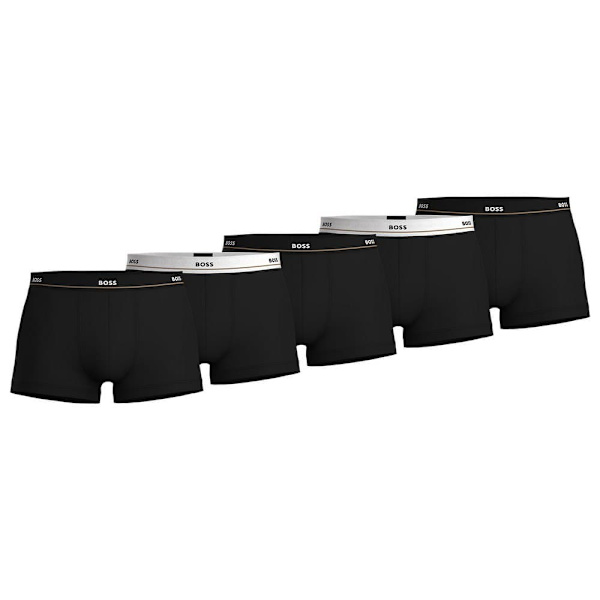 Boss Bokser Essential 5 Enheder Sort XL Mand