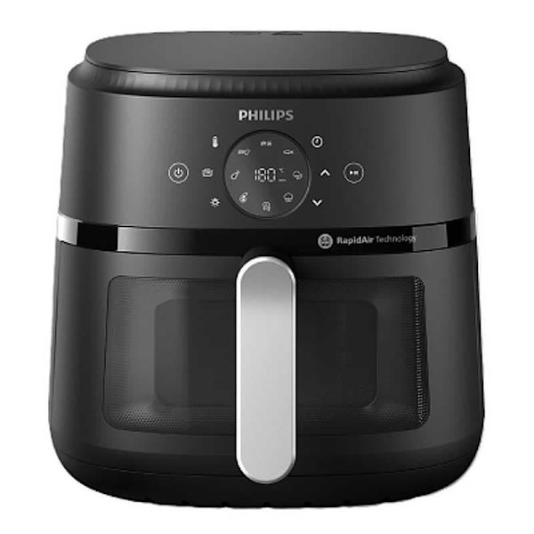 Philips Versuni 2000 6.2l Airfryer  6.2L / EU Plug Sort, Sølv