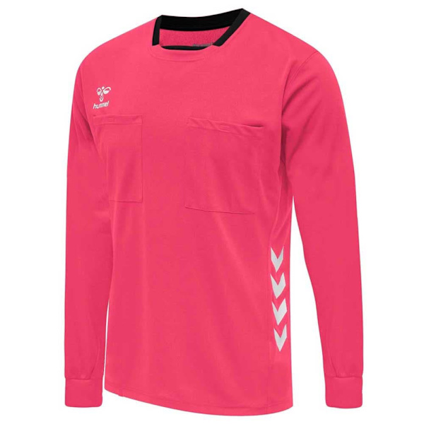 Hummel Pitkähihainen T-paita Referee Chevron Pinkki S Mies