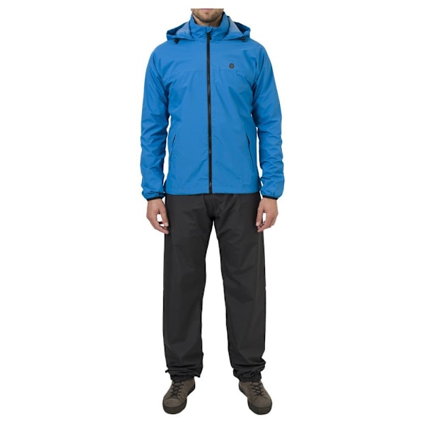 Agu Go Rain Essential Jacka- Och Byxset Blå XL Man