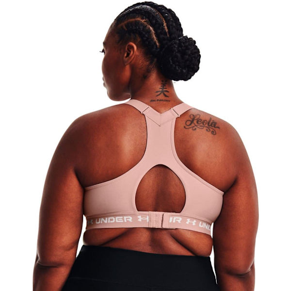 Under Armour Top Høj Support Crossback Rosa 110 / C Kvinde