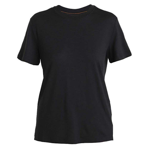 Icebreaker Merino 150 Tech Lite Iii Relaxed T-shirt Med Korte ærmer Sort M Kvinde