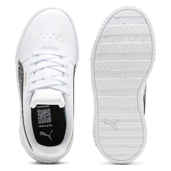 Puma Carina 2.0 Animal Update Ps Skor Vit EU 17 1/2 Pojke