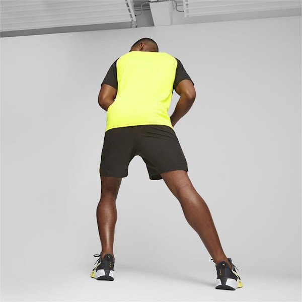 Puma Sweat Shorts Fit Ultrabreath Gul,Svart L Man