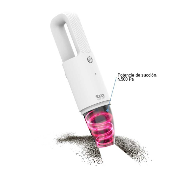Tm Electron Kädessä Pidettävä Pölynimuri Tmpasm002 Kirkas One Size / EU Plug