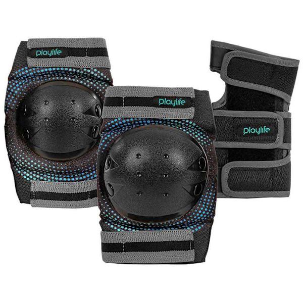 Playlife Ungdoms Rulleskøjter Joker Blue Sky Combo Sort EU 31-34