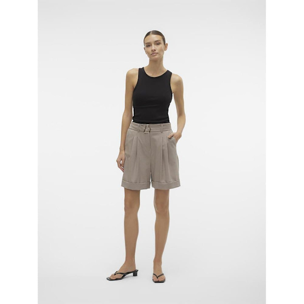Vero Moda Janne Shorts Beige 42 Kvinna