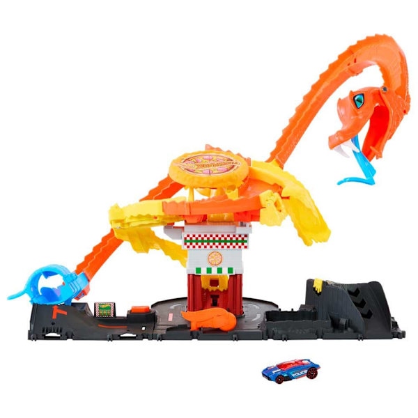 Hot Wheels Snake Attack Auto City Oranssi