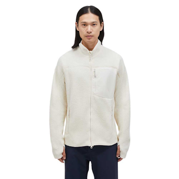Peak Performance Pile Vetoketjullinen Fleecetakki Beige S Mies
