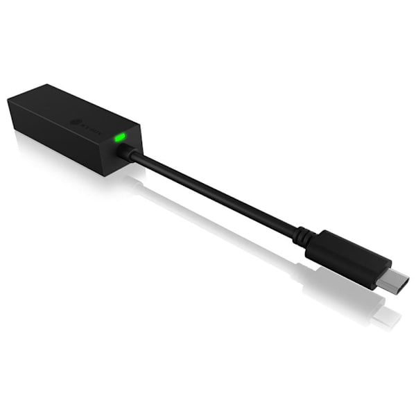 Raidsonic Til Ethernet M/f-adapter Icy Box Usb C Sort