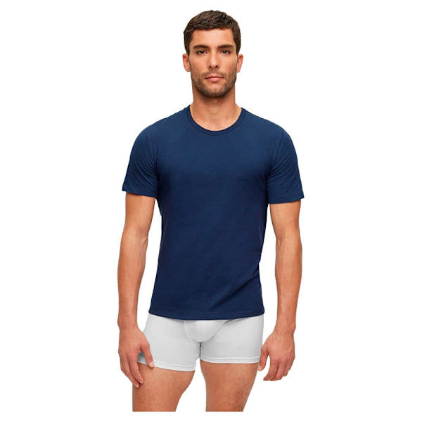 Boss Classic T-shirt Med Korte ærmer 3 Enheder Sort 2XL Mand