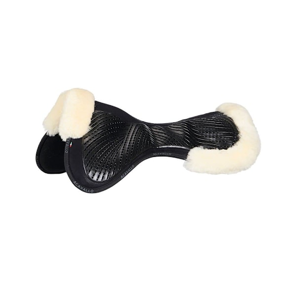 Acavallo Mf-s Jccs-s Cw-cs Gel Grip Mokkanahkainen Leikattu Lampaannahkainen Satulapehmuste